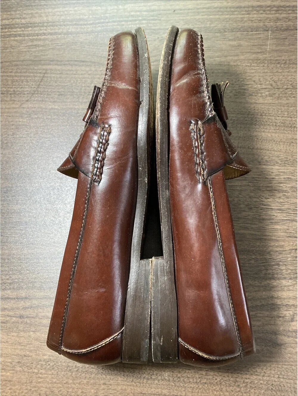 Men’s Cole Haan Burgundy Tassel Loafers #3508 Size 11.5D